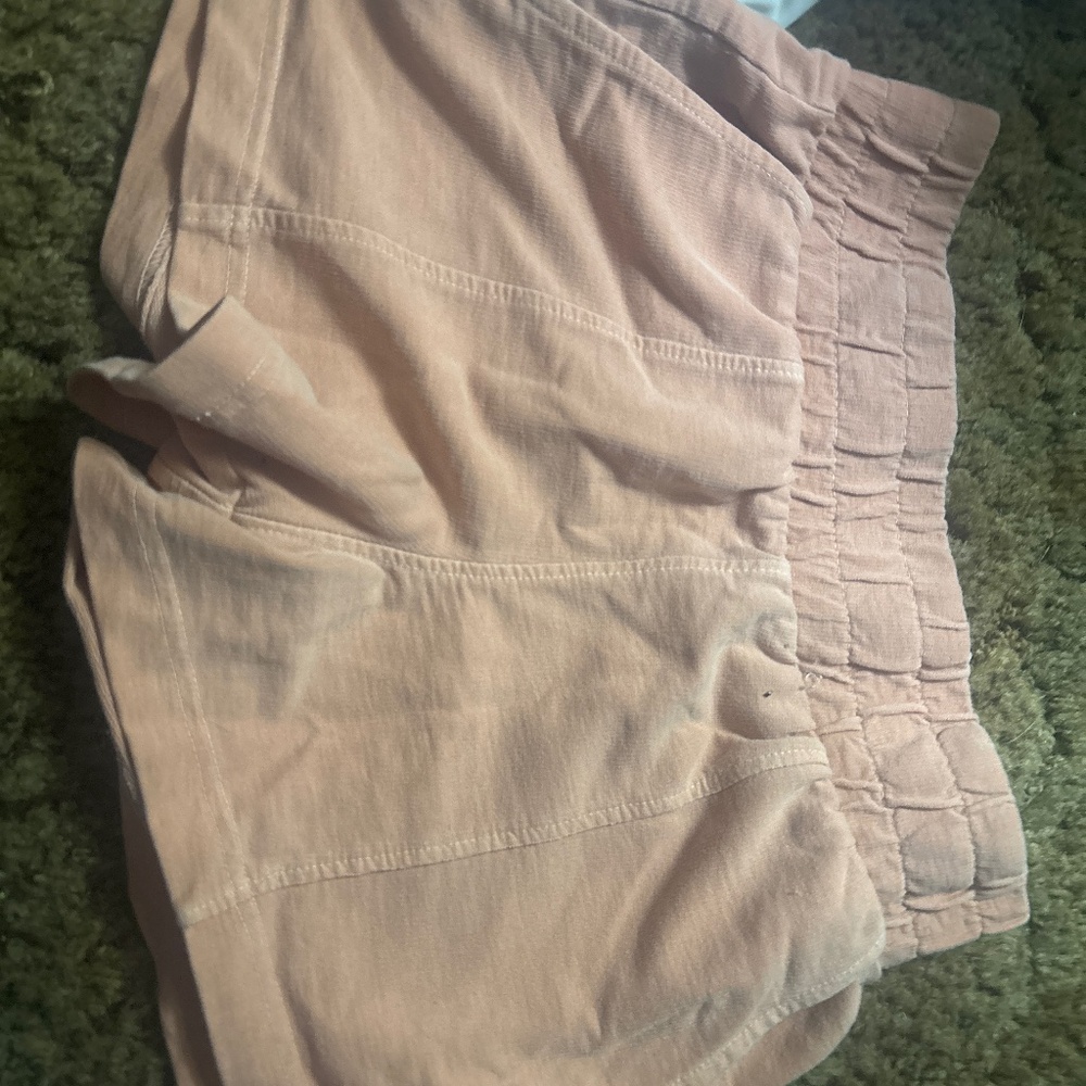 Small salmon color shorts